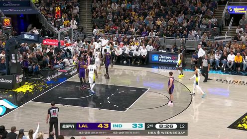 詹姆斯极限压哨补篮绝杀！东契奇34+7+7 湖人胜步行者止3连败