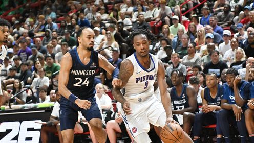 夏联-香农24+5 米勒20+8 霍兰22+6 森林狼击败活塞