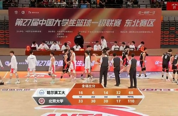 CUBAL-木合亚提26分 汪志鹏23+9 辛泽林28+5 北大大胜哈工大