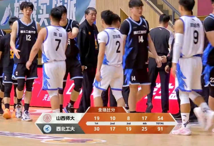 CUBAL-任天祥27+5 张力强16分 西北工大4人上双大胜山西师大