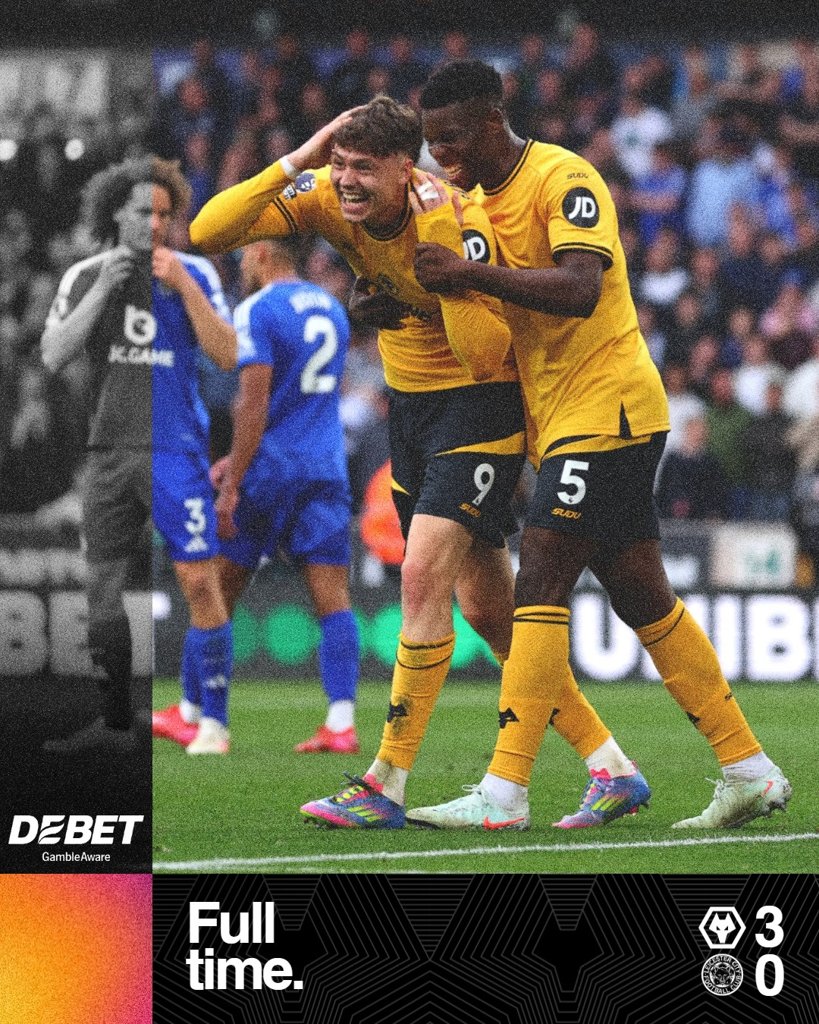 杀破狼！狼队英超前8轮被前7名暴揍，现连斩后6名取6连胜英超最猛