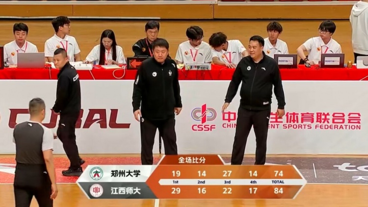 CUBAL附加赛-闵定康20+8 李佳辉20+11 江西师大力克郑州大学