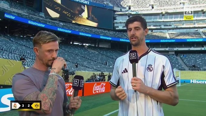 库尔图瓦：怀森红牌没必要 3-1领先时伸手去拉人 要从中学到教训