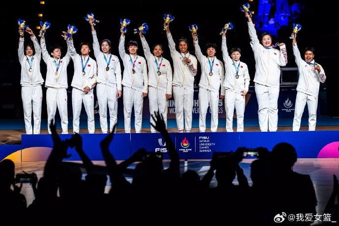 ️中国大运女篮12名球员是真正的大学生球员 实至名归的冠军