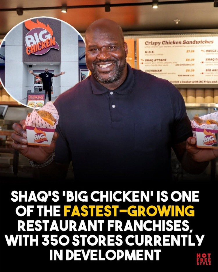 奥尼尔炸鸡店有350家门店筹备中 招牌套餐为“查尔斯巴克利”