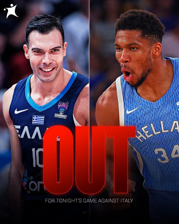 字母哥等三人缺席对阵意大利的比赛 主帅计划对阵法国时全员出战