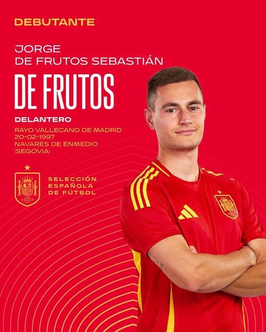 德弗鲁托斯：我对西班牙首秀非常满意，这是对我人生很重要的时刻