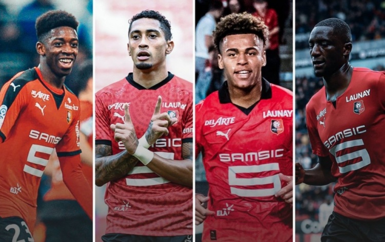 雷恩元素闪耀金球颁奖：登贝莱、拉菲尼亚、杜埃等均早期效力该队